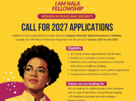 I AM NALA Fellowship 2027 Opens Applications for Young African Women