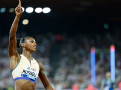 Masai Russell breaks Tobi Amusan’s world record in Zurich