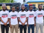 Five Arrested in Borno Over ‘Tinubu Must Go’ T-Shirts
