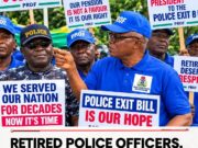 Police Retirees, Families Renew Abuja Protest, Demand Exit From Pension Scheme